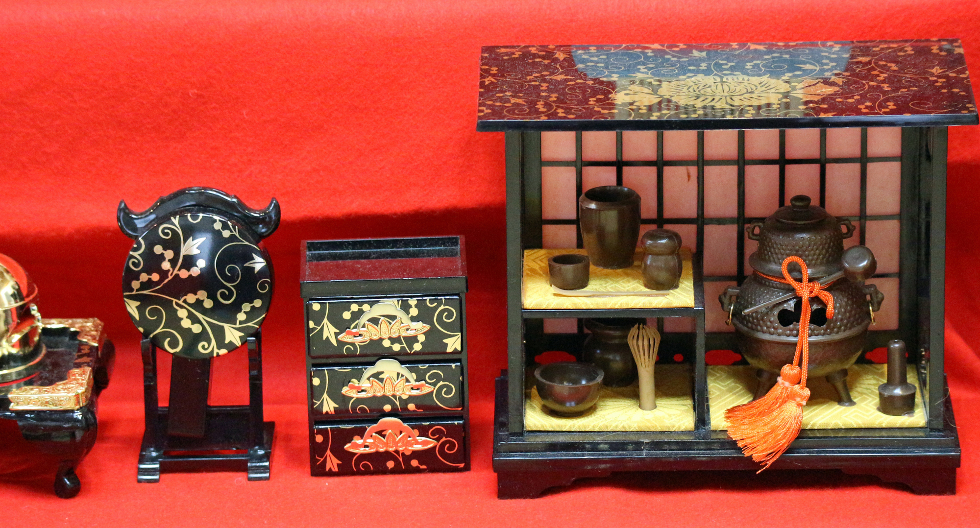 嫁入道具揃い」の中身を解説【雛人形の飾り】 | agataJapan.kyoto