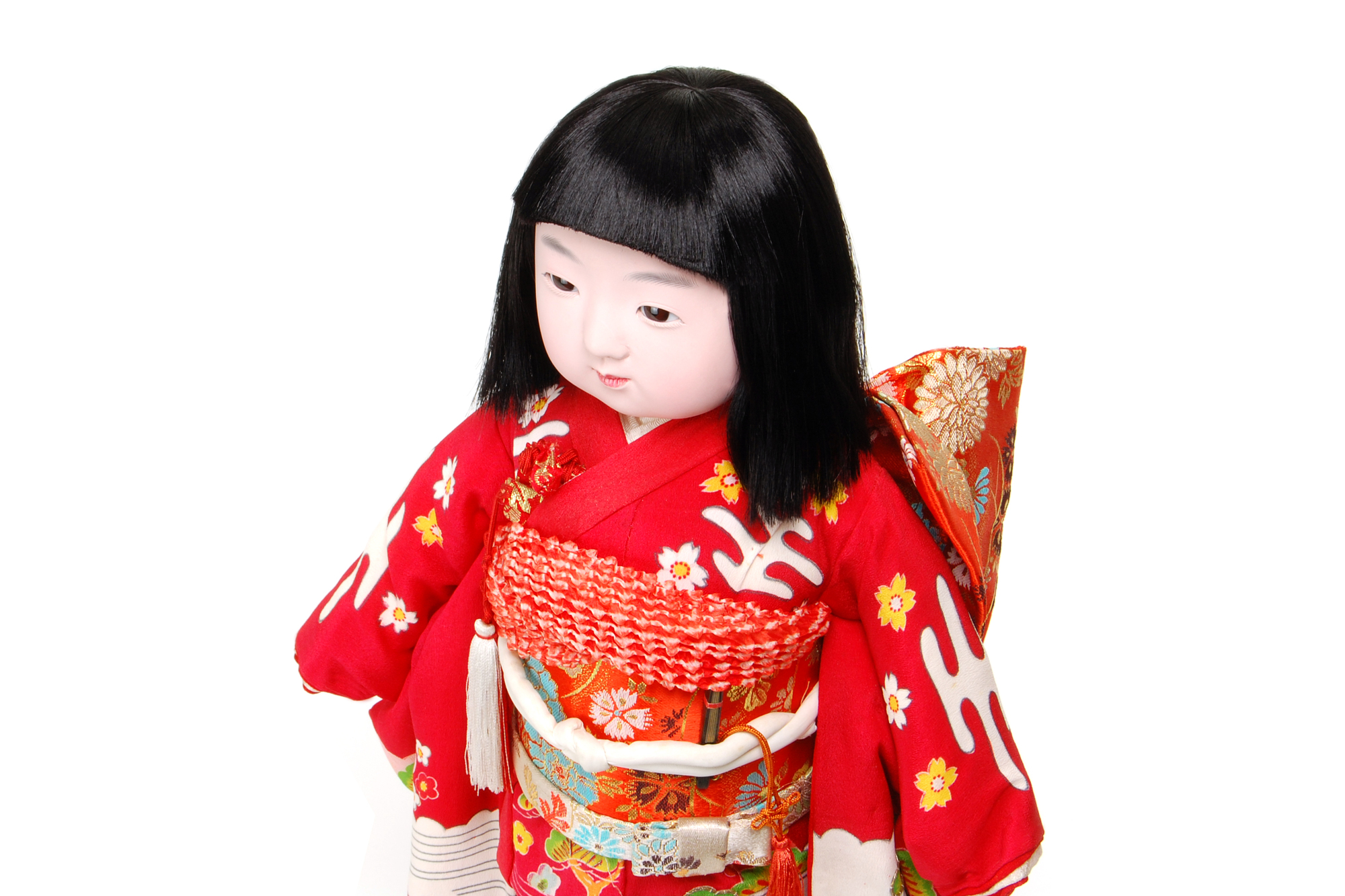 伝統工芸 工芸美術 時代 ＊特製 寶玉 宝玉 ＊大型 市松人形 日本人形  